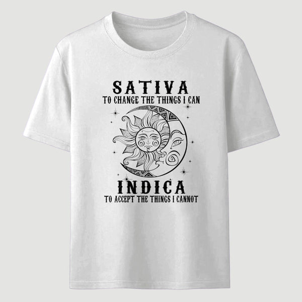 Sativa Indica Graphic Streetwear T-Shirt