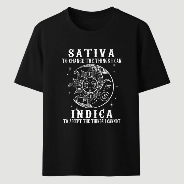 Sativa Indica Graphic Streetwear T-Shirt