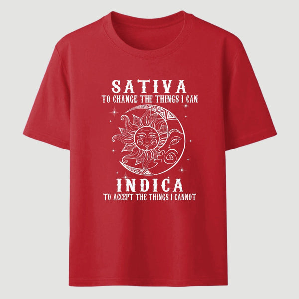 Sativa Indica Graphic Streetwear T-Shirt