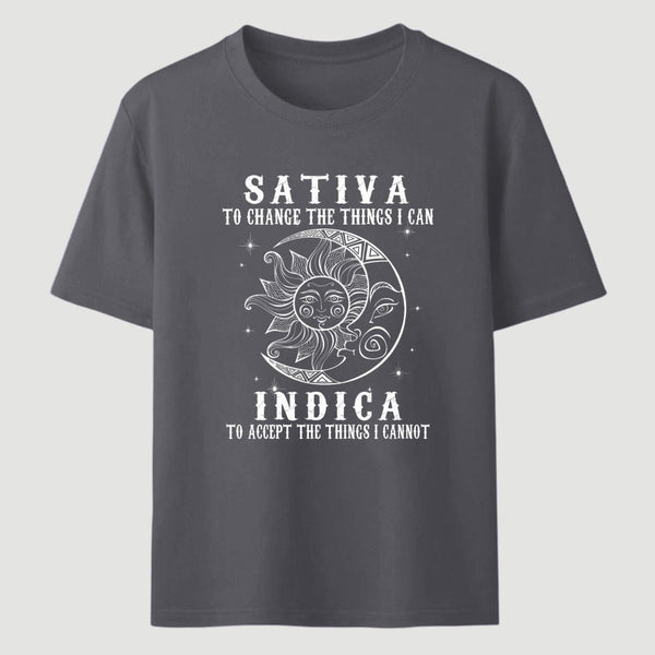 Sativa Indica Graphic Streetwear T-Shirt