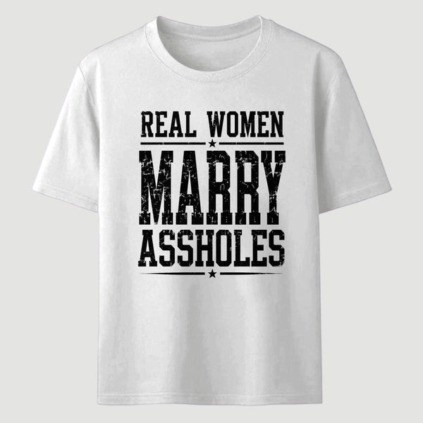 Women's Short Sleeve Cotton Fabric Loose Funny Wife T-Shirt