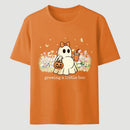 Halloween Growing A Little Boo Funny Pregnancy Spooky T-Shirt