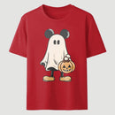 Retro Halloween Trick or Treat Spooky Couple Trip T-Shirt