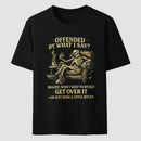 Black Sarcastic Skeleton Beer Humorous Art T-Shirt