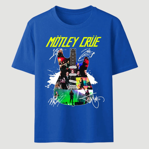 To Honor Motley Crue Vintage Rock Band Music T-Shirt