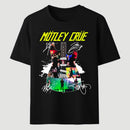 To Honor Motley Crue Vintage Rock Band Music T-Shirt