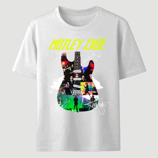 To Honor Motley Crue Vintage Rock Band Music T-Shirt