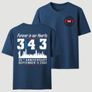 9/11 Memorial New York Firefighter Memorial 343 T-Shirt