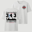 9/11 Memorial New York Firefighter Memorial 343 T-Shirt
