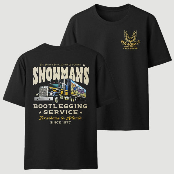 Snowman's Bootlegging Service T-Shirt