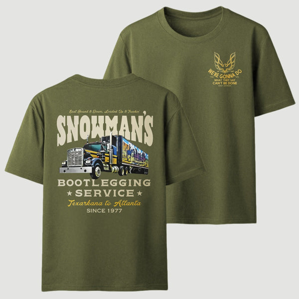 Snowman's Bootlegging Service T-Shirt