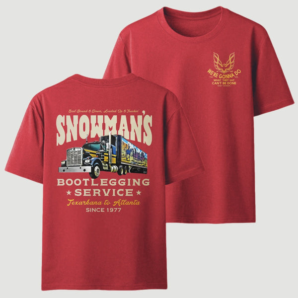 Snowman's Bootlegging Service T-Shirt