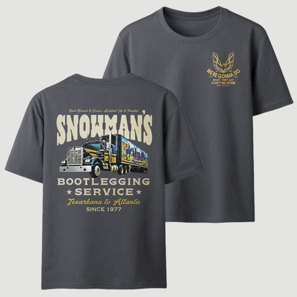 Snowman's Bootlegging Service T-Shirt