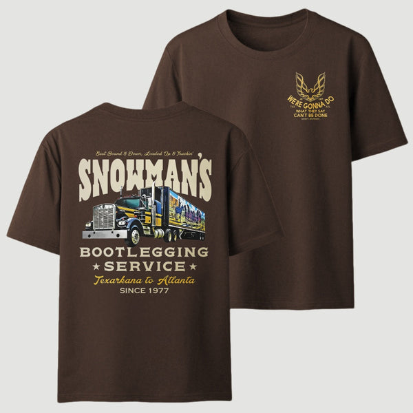 Snowman's Bootlegging Service T-Shirt