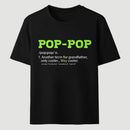 Pop-Pop Definition Cool Dad For Grandpa Gift T-Shirt