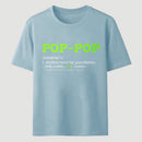 Pop-Pop Definition Cool Dad For Grandpa Gift T-Shirt