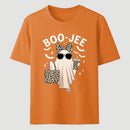 Boo Jee Ghost Leopard Ghost Halloween T-Shirt