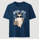Boo Jee Ghost Leopard Ghost Halloween T-Shirt