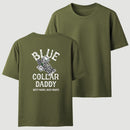 Blue Collar Daddy Printed T-Shirt