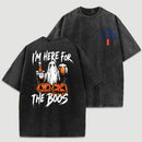 Vintage Washed Michelob Ultra Ghost I'm Here For The Boos T-Shirt