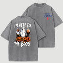 Vintage Washed Michelob Ultra Ghost I'm Here For The Boos T-Shirt