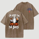 Vintage Washed Michelob Ultra Ghost I'm Here For The Boos T-Shirt