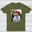 Cat Lives Matter Protest Cat T-Shirt