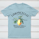 Limoncello Lemon Liquor Capri Italia Refreshing And Delicious Campania Region T-Shirt