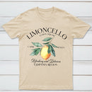 Limoncello Lemon Liquor Capri Italia Refreshing And Delicious Campania Region T-Shirt