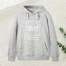 Wtf The Element Of Surprise Funny Science Geek Hoodie