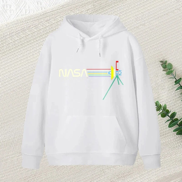 Retro Nasa Voyager Spacecraft Hoodie