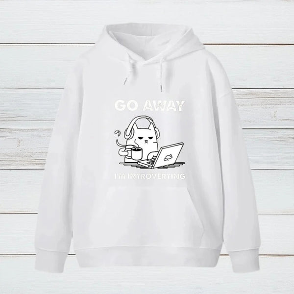 Go Away Im Introverting Hoodie