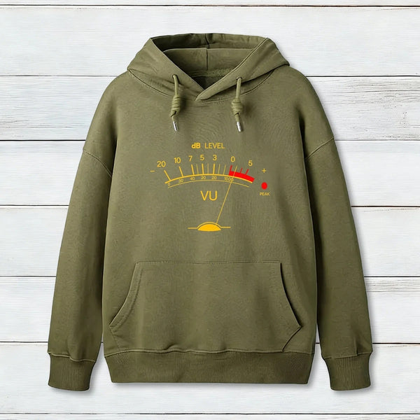 Volume Vu Meter Vintage Hoodie