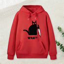 What Cat Funny Hoodie