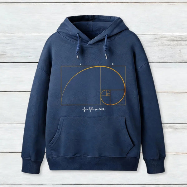 Fibonacci Math Art Science Engineer Hoodie