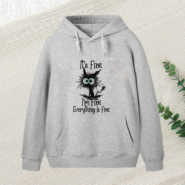 I M Fine Hoodie