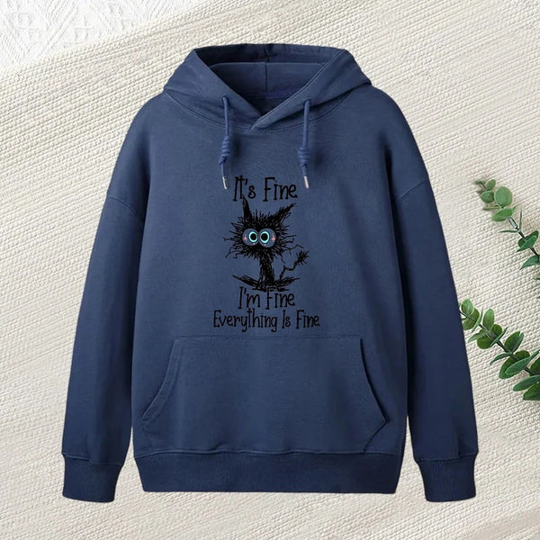I M Fine Hoodie