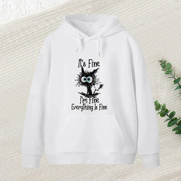 I M Fine Hoodie