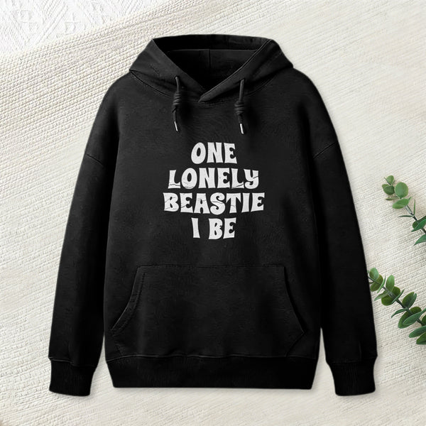 One Lonely Beastie I Be Geek Hoodie
