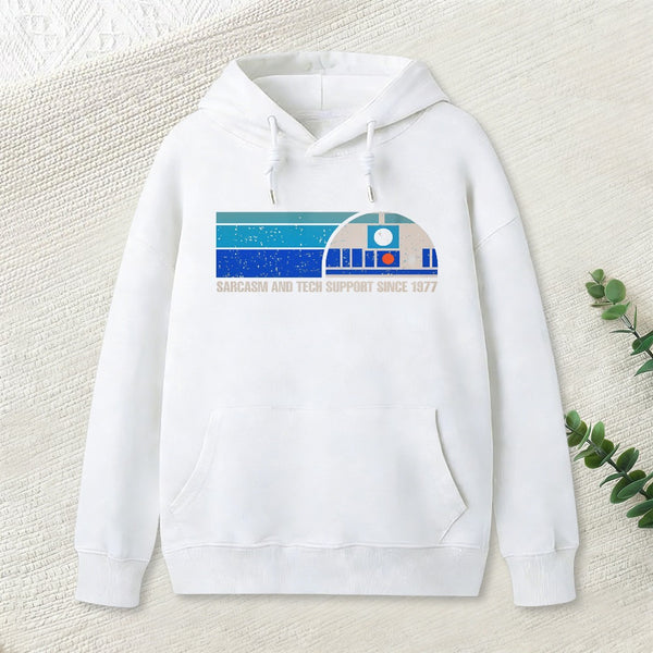 Providing Sarcasm And Tech Support Since 1977 Geek Hoodie