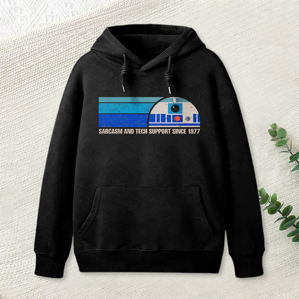Providing Sarcasm And Tech Support Since 1977 Geek Hoodie