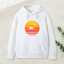 Sunset Wing Starfighter Geek Hoodie
