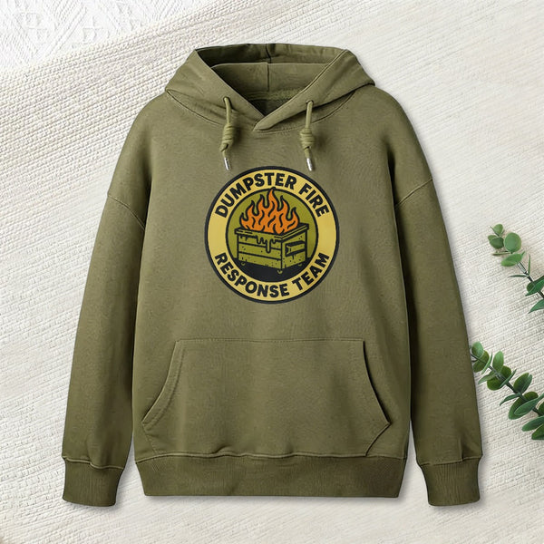 Dumpster Fire Response Team Geek Hoodie