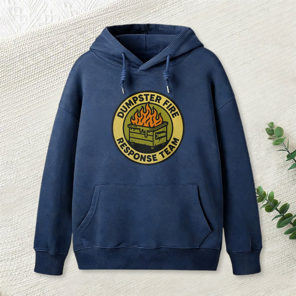 Dumpster Fire Response Team Geek Hoodie