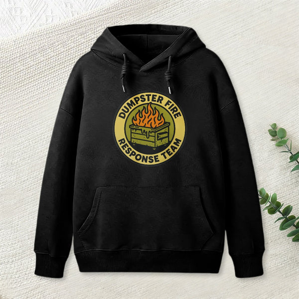 Dumpster Fire Response Team Geek Hoodie