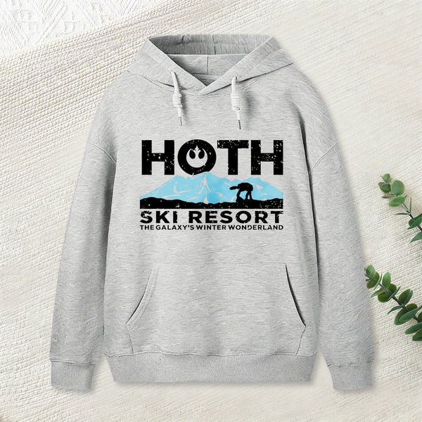 Ice Planet Ski Resort Hoodie