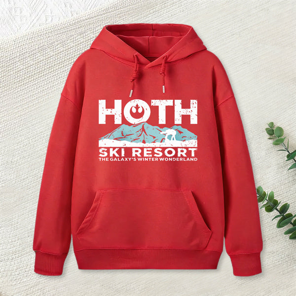 Ice Planet Ski Resort Hoodie