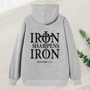Iron Sharpens Iron Proverbs 27 17 Bible Verse Unisex Classic Hoodie