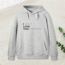 Sarcastic Funny I Don'T Love You Anymore Hoodie