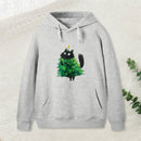 Christmas Tree Cat Japan Hoodie
